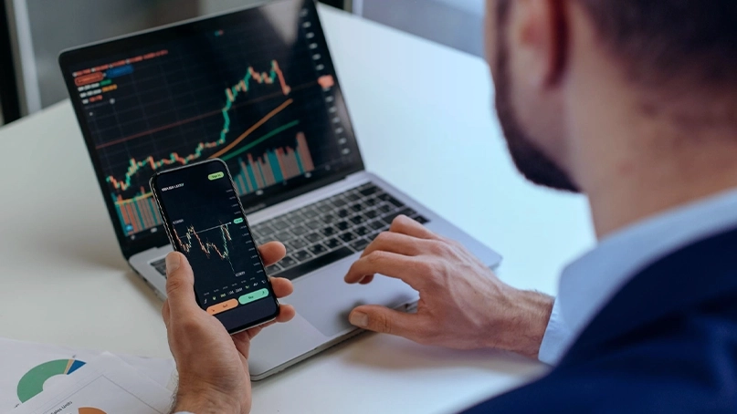 Panel de control de trading de Senvix